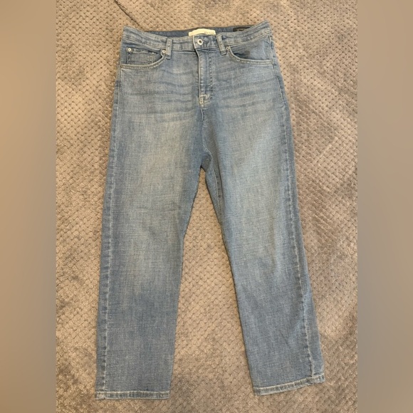👖 **Ella Moss High Waist Straight Jeans** Size **8 / 29 | Light Wash - Picture 1 of 5